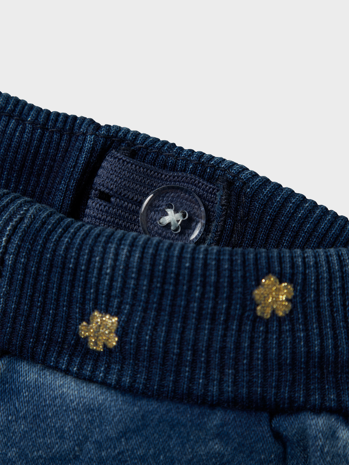 NBFROSE JEANS MED FLEECE INNI