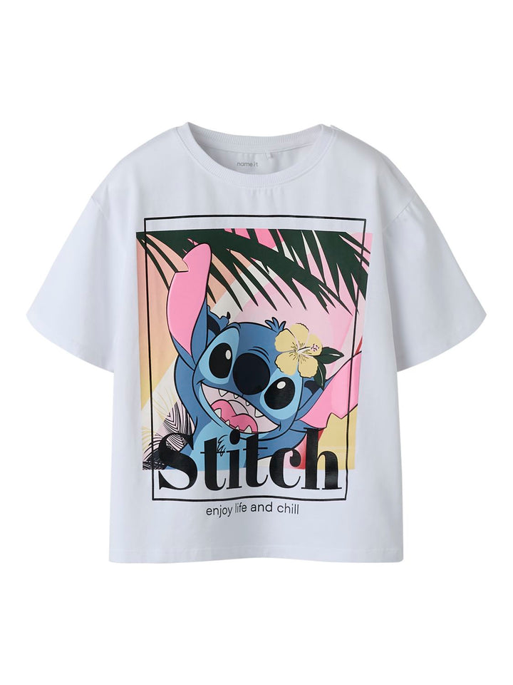 NKFAFTINA STITCH T-SKJORTE