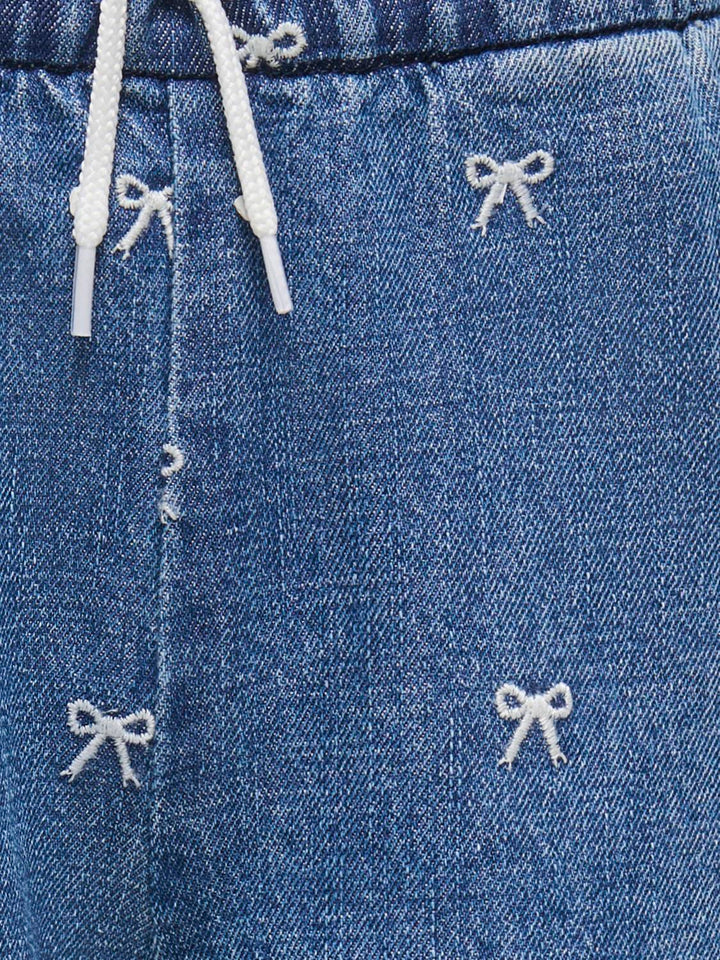 KMGPIERCE WIDE BOW JEANS