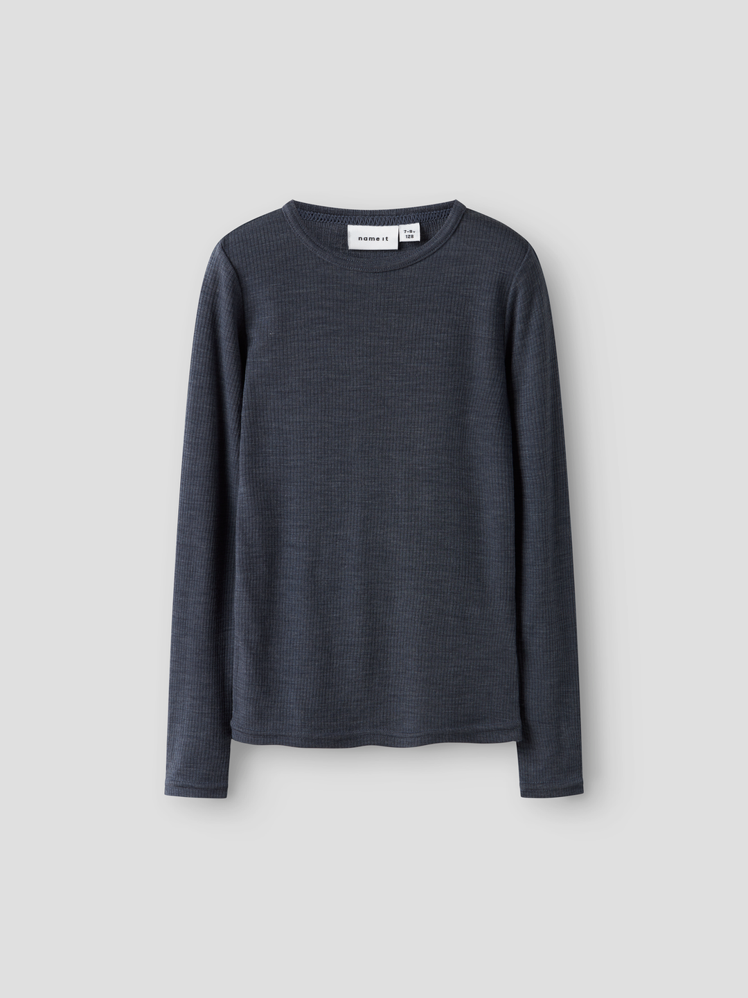 NKNWAX WOOL RIB LS TOP
