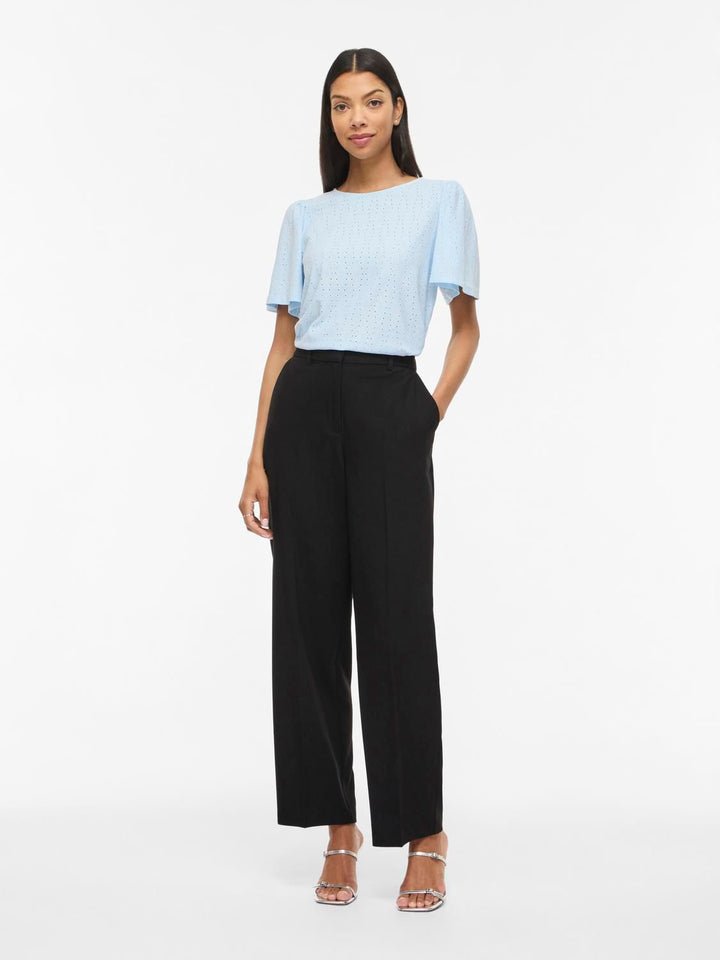 Vibelli O-Neck S/s Top - Noos