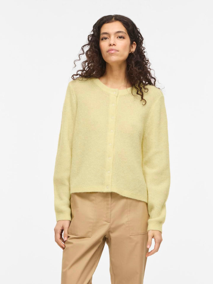 Vilory O-Neck L/s Knit Cardigan-Noos