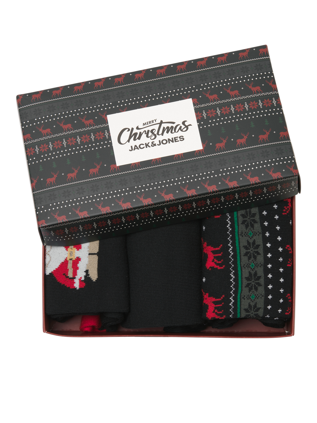 JACXMAS REINDEER SOCKS GIFTBOX
