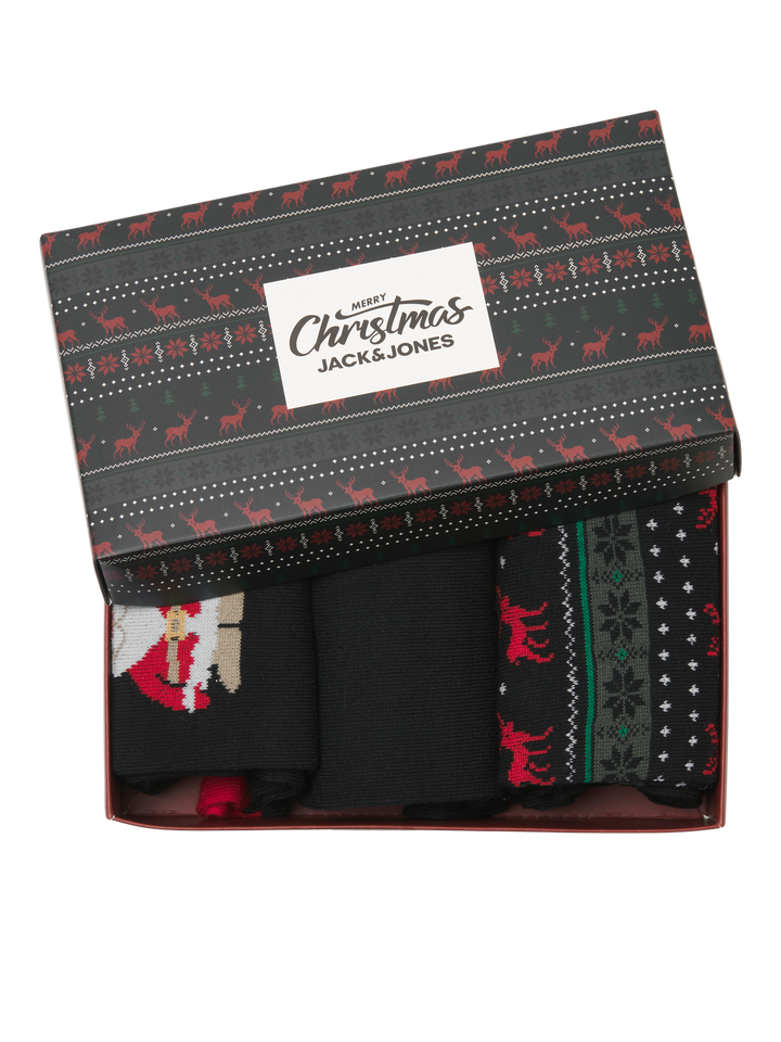 JACXMAS REINDEER SOCKS GIFTBOX