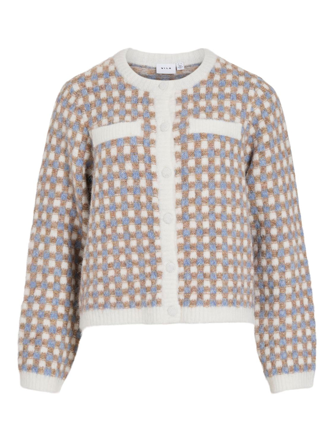Vialdis O-Neck Knit Cardigan/rn