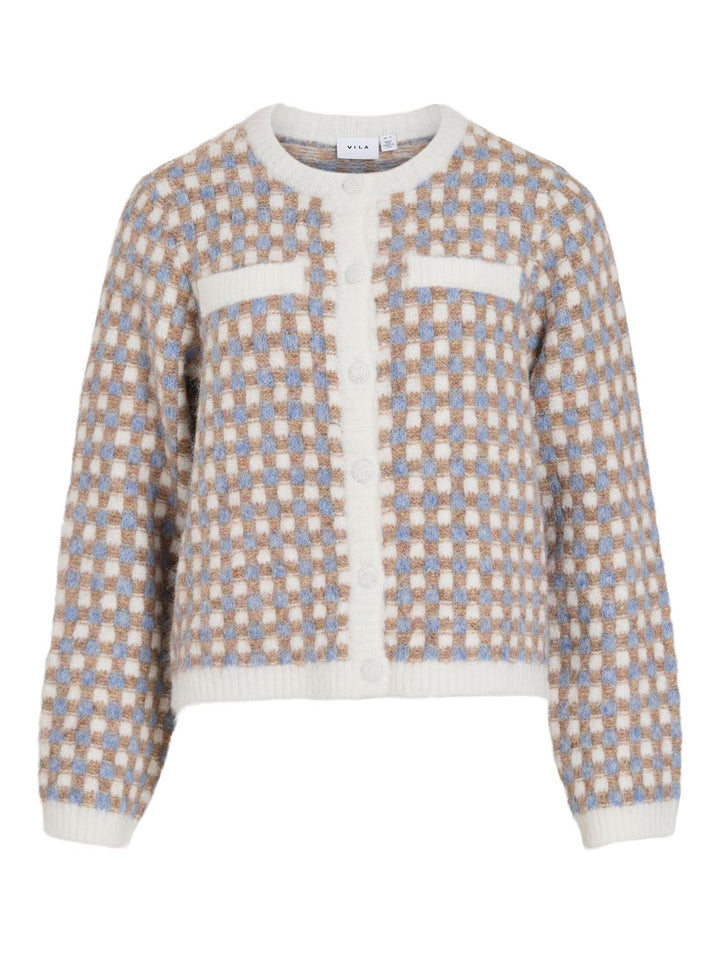 Vialdis O-Neck Knit Cardigan/rn