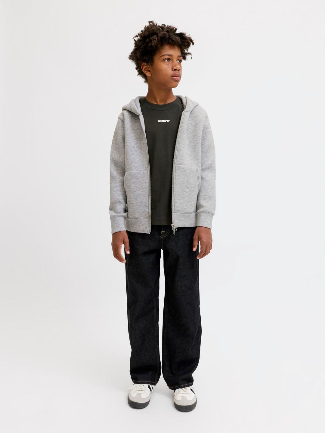 Jcolegacy Sweat Scuba Zip Hood Noos Jnr