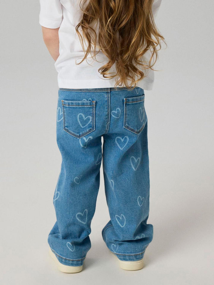 Nmfrose Wide Aop Jeans 4044-On Noos