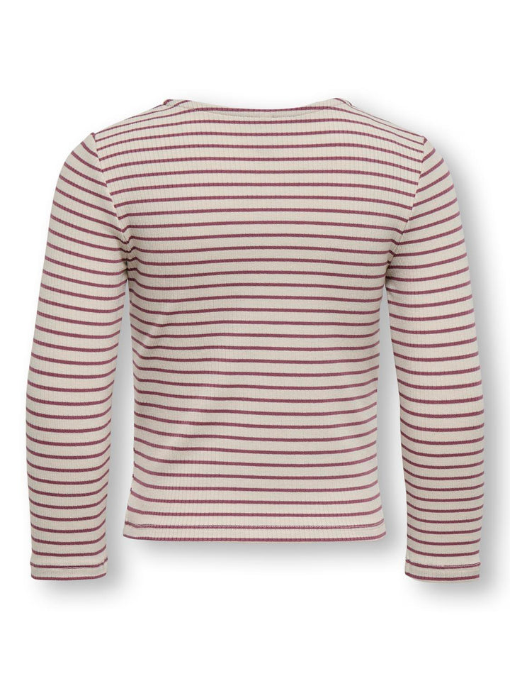 KMGMAUDE LIFE STRIPE LS TOP JRS NOOS