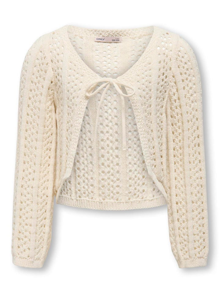 KOGMARINA CROP V-NECK KNT NOOS