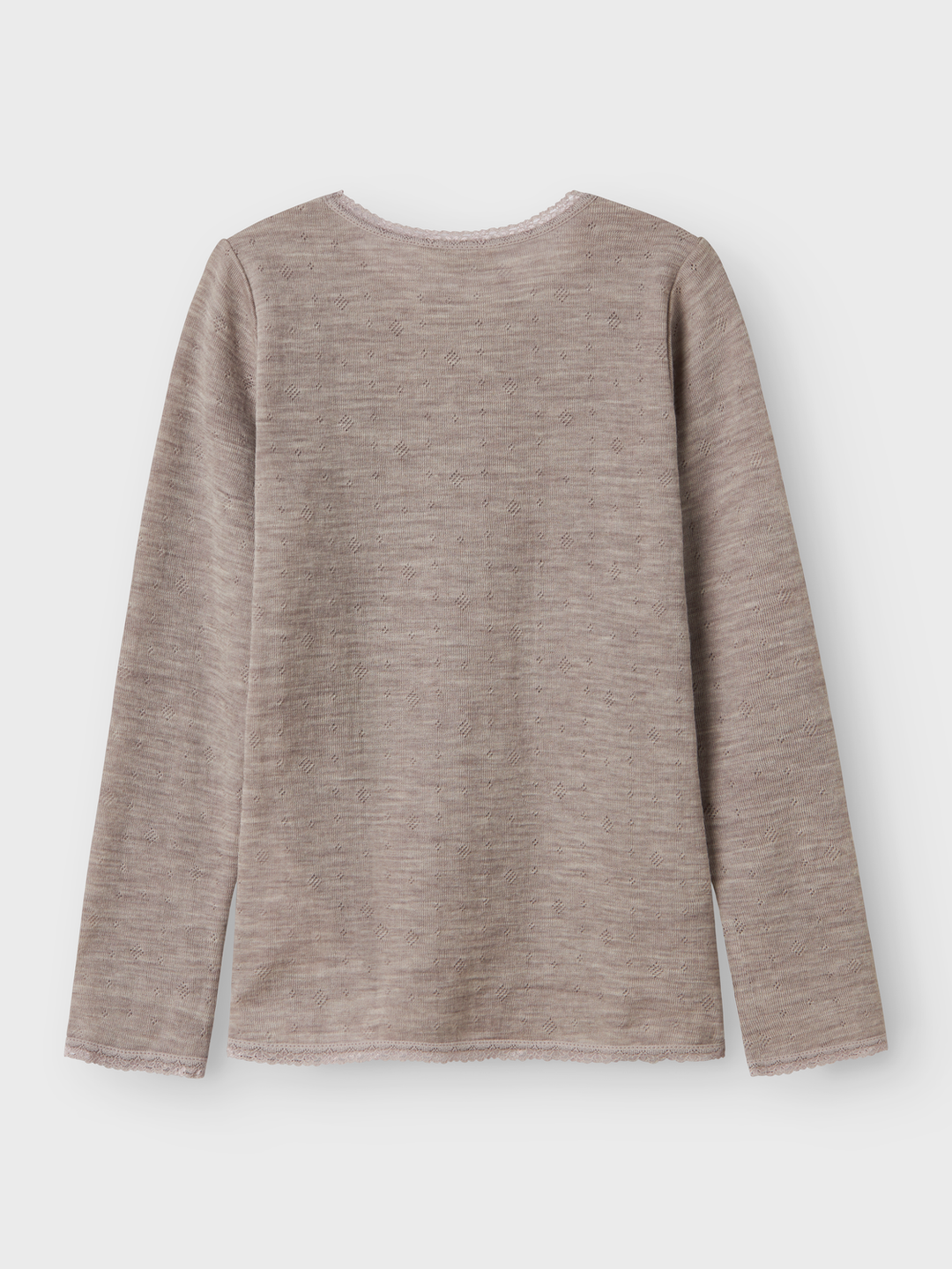 NKFWANG WOOL NEEDLE LS TOP