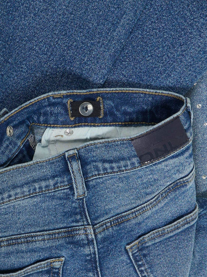 KOGJUICY WIDE JEANS MED DIAMANTER