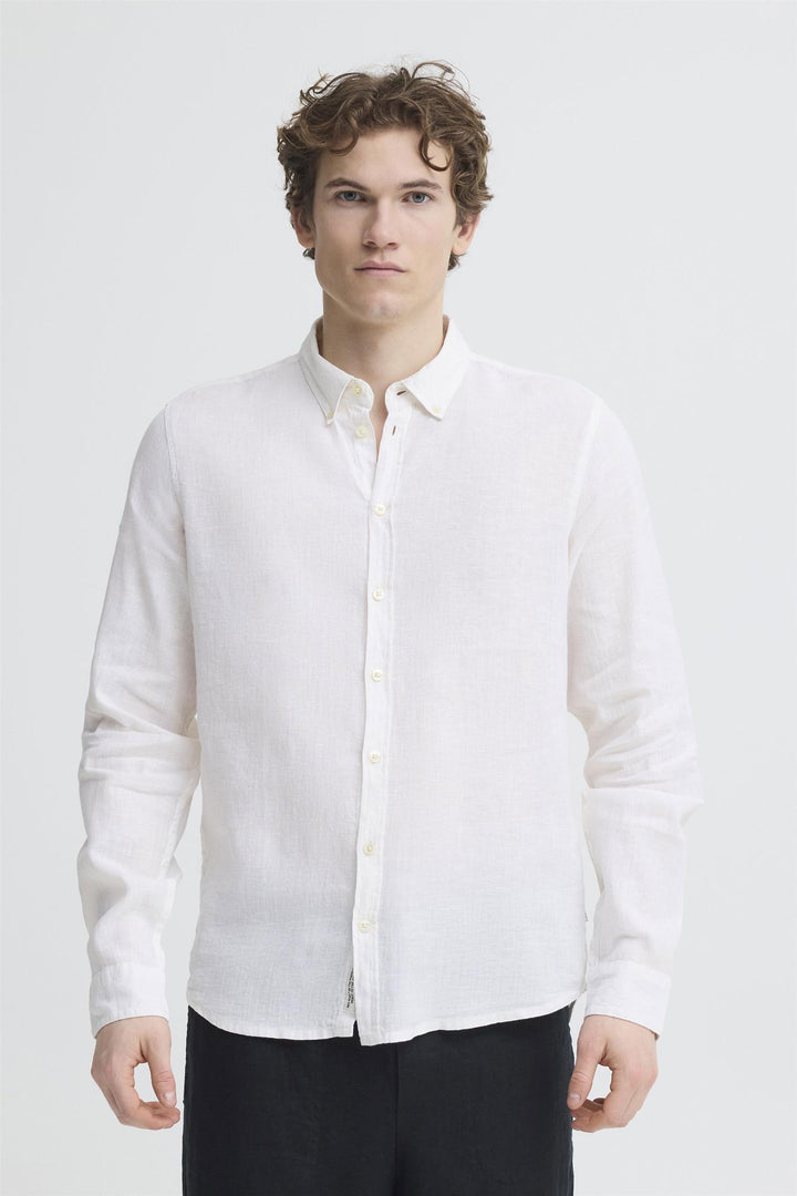 Cfanton Bd Ls Linen Shirt