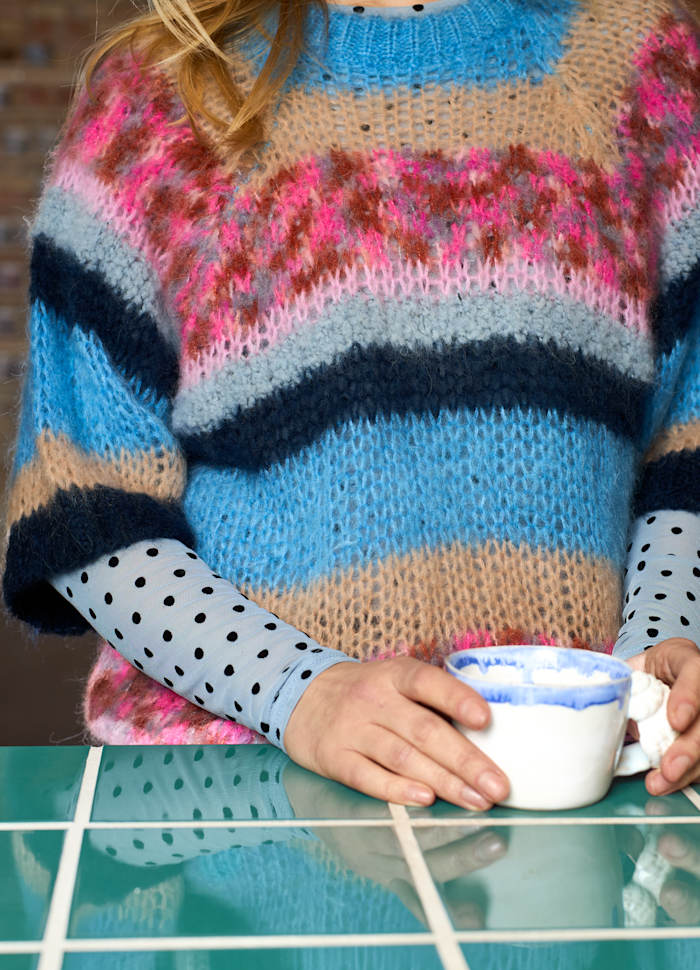 BCSOPHIE Striped Jumper