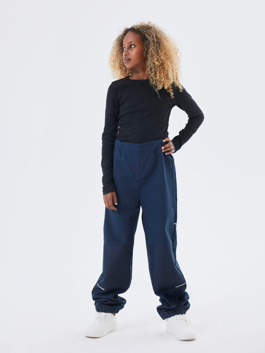 NKNALFA SOFTSHELL PANT SOLID NOOS