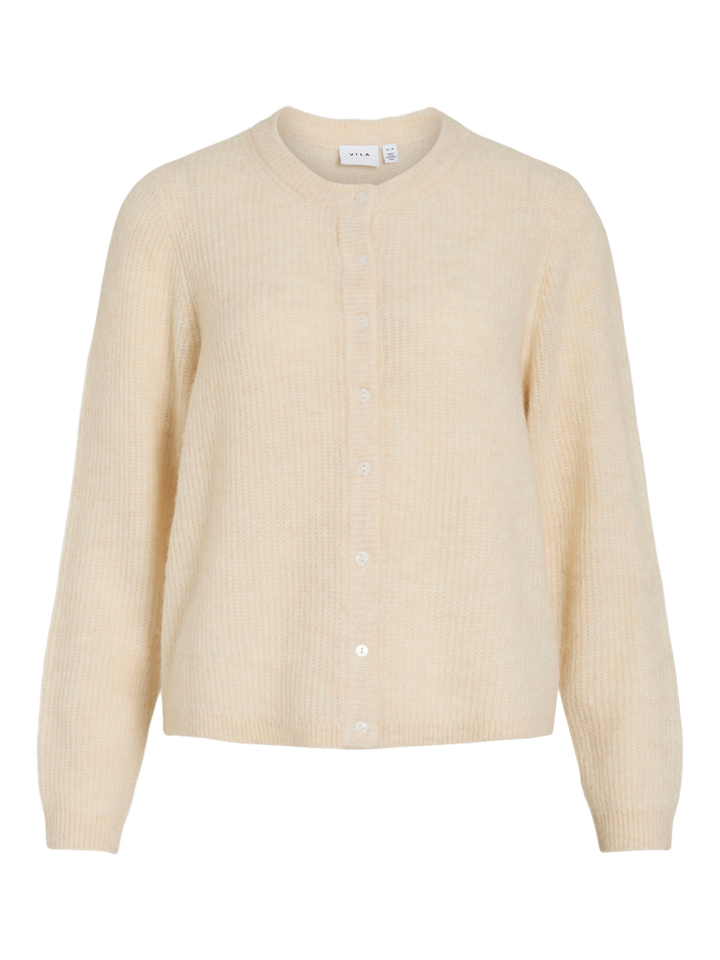 Vilory O-Neck L/s Knit Cardigan-Noos