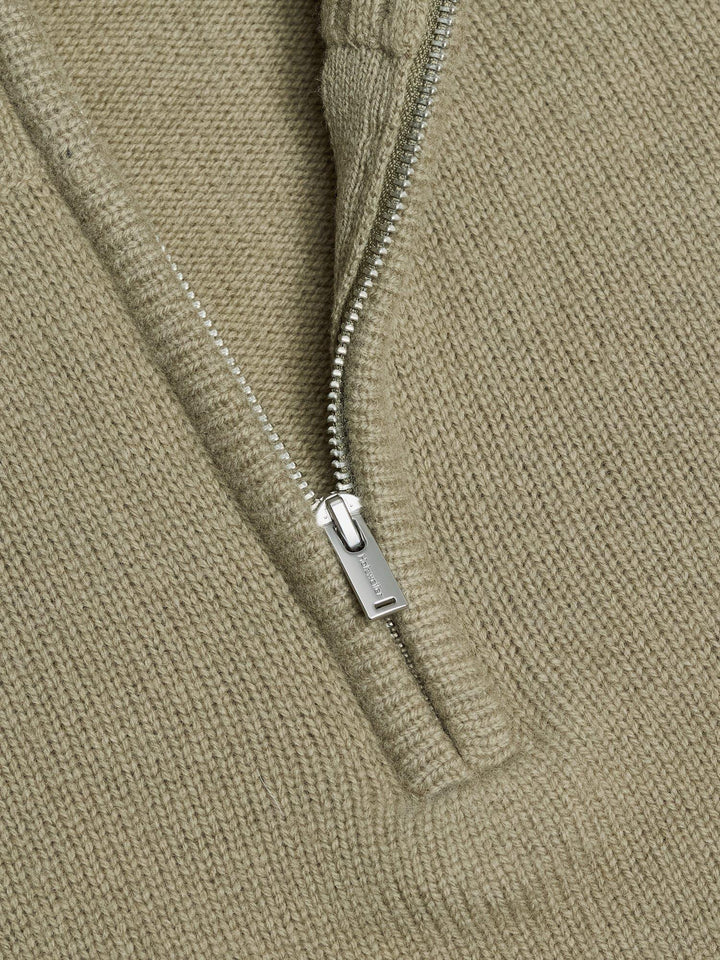 M. Wool Half Zip