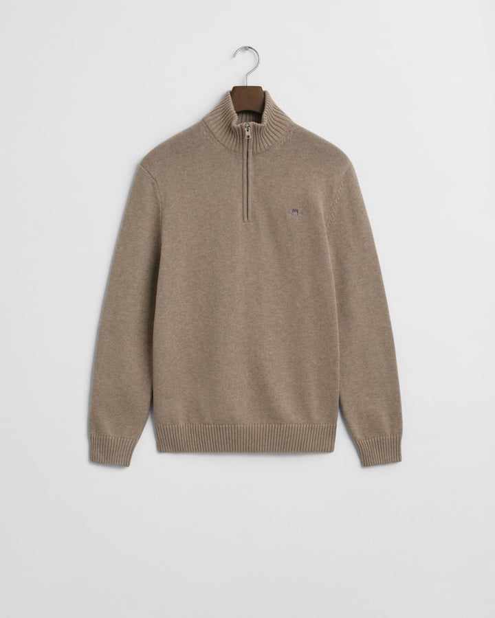 Casual Cotton Half Zip