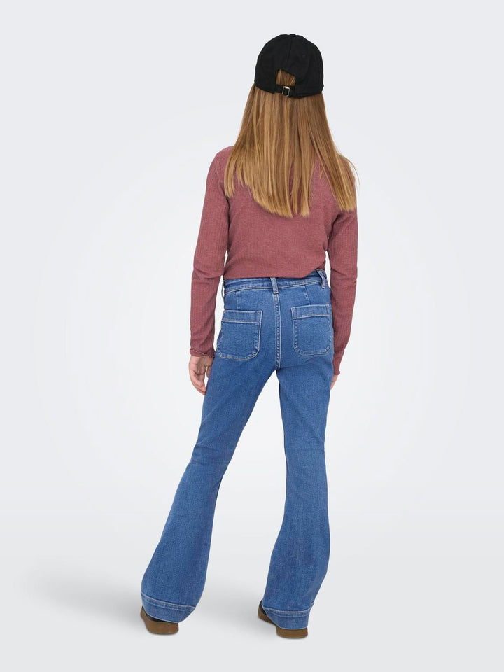 KOGMADISON POCKET FLARED JEANS