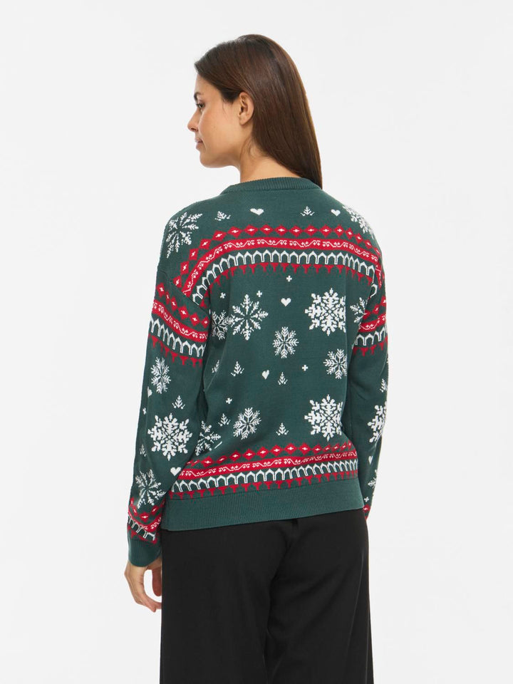 Vimaria Christmas L/s O-Neck Knit/ka