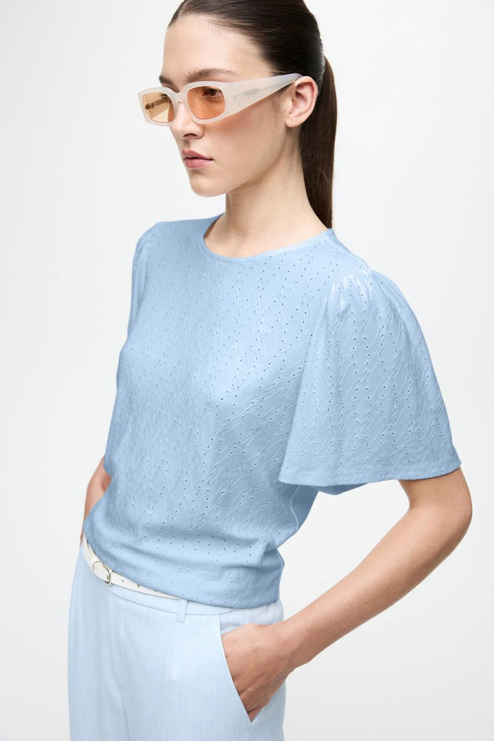 Vibelli O-Neck S/s Top - Noos