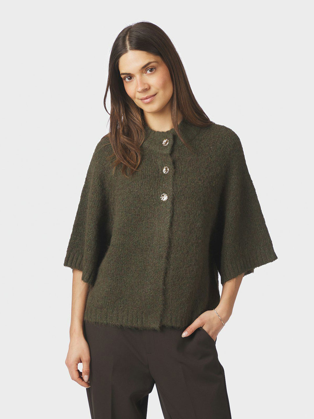Benuta Fluffy Knit Cardigan