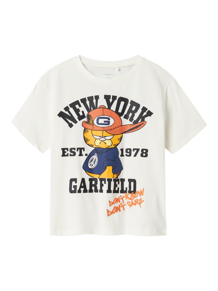 NKMABBAS GARDFIELD T-SKJORTE