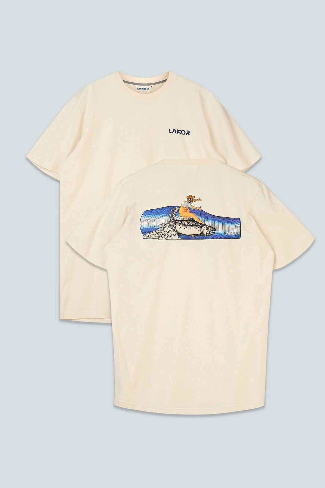 Salmon Surfer T-Shirt