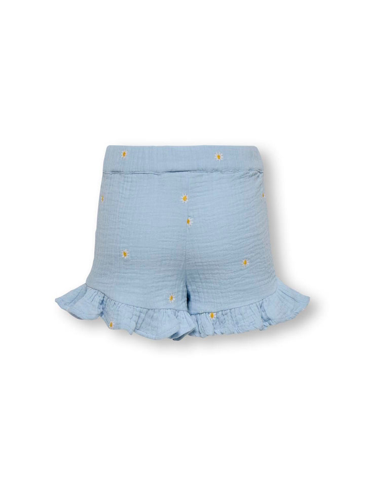 KMGTHYRA EMB FRILL SHORTS