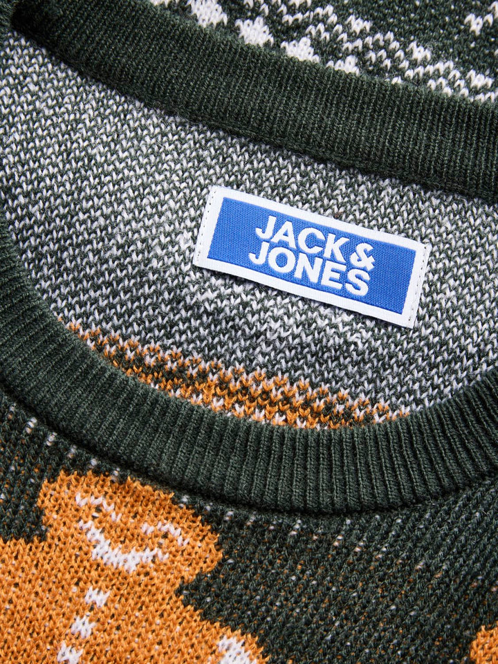 JJXMAS SANTA KNIT CREW NECK