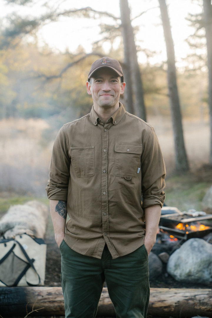 Beaver Timber Courd Cap