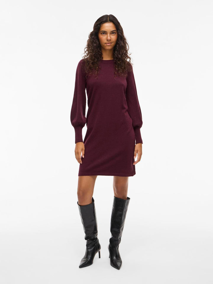Vikerry O-Neck Knit Dress - Noos