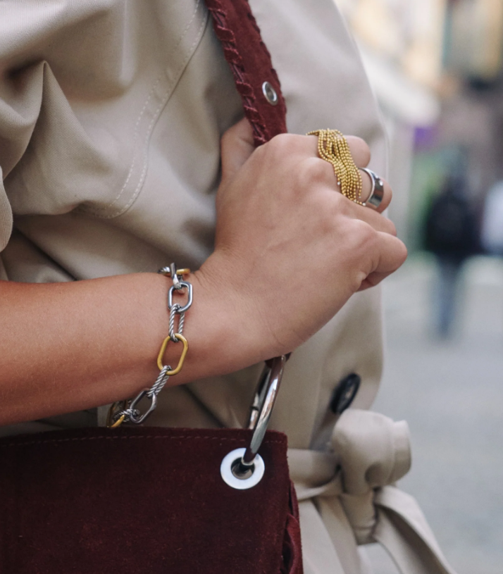 Nanja - Link Chain Bracelet Stainless Steel