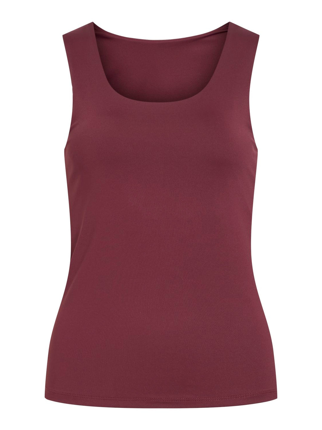 Vikenza U-Neck S/l Tank Top Rev - Noos
