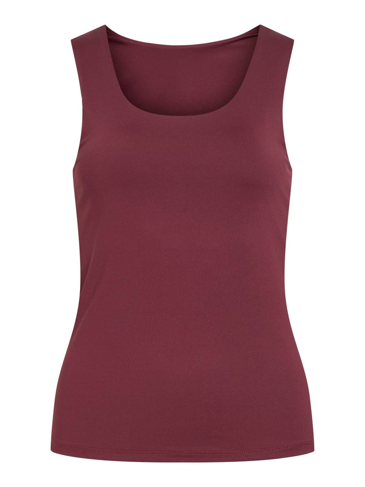 Vikenza U-Neck S/l Tank Top Rev - Noos
