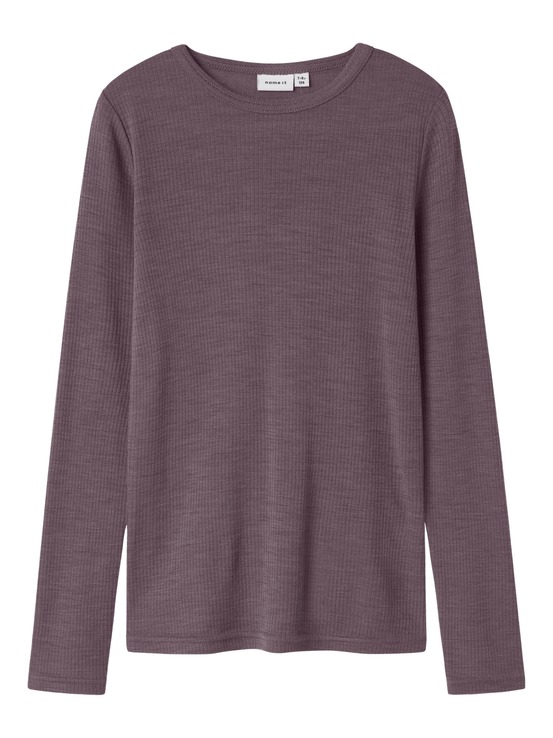 NKNWAX WOOL RIB LS TOP