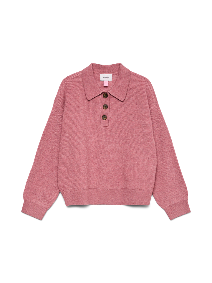 VMEXCITING LS POLO NECK PULLOVER