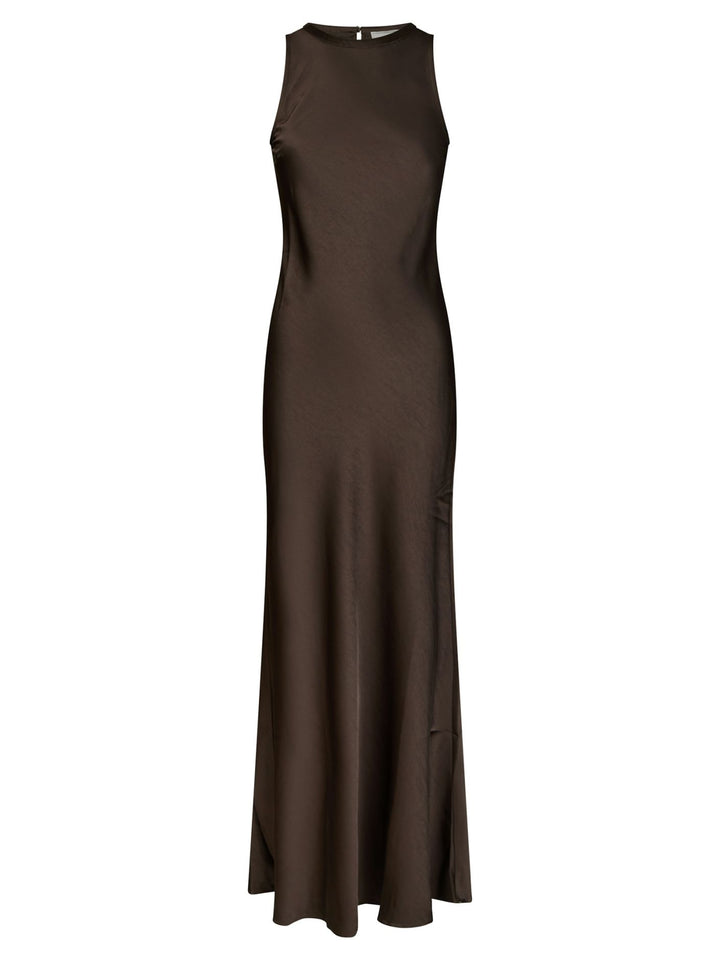 Celinie Heavy Sateen Dress