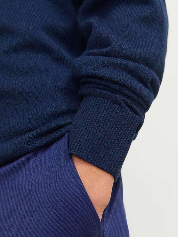 JJEEMIL KNIT HALF ZIP NOOS
