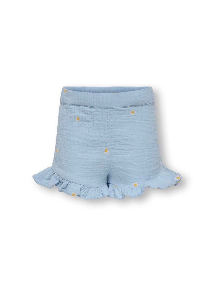 KMGTHYRA EMB FRILL SHORTS