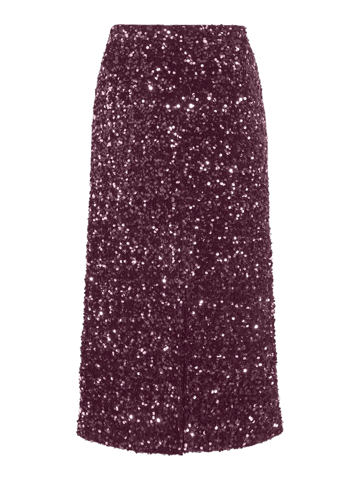 Vifaith Hw Midi Sequin Skirt/2