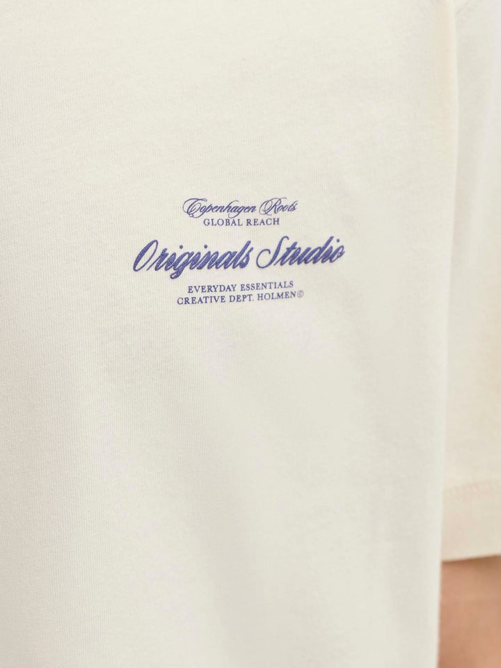 Jornorrebro Typo Tee Ss Crew Neck Sn Jnr