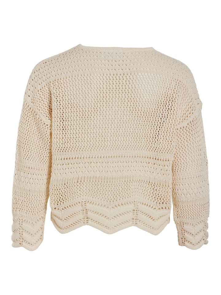 ViArtleth V-Neck L/s Knit Top