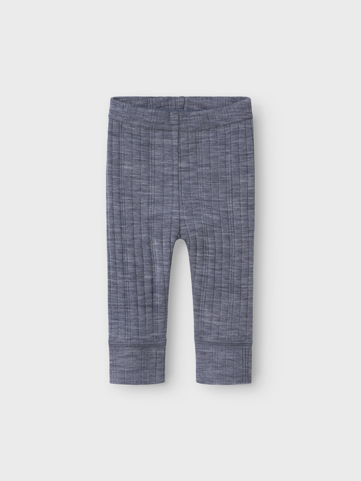 Nbmwang Wool Needle Longjohn Solid Noos