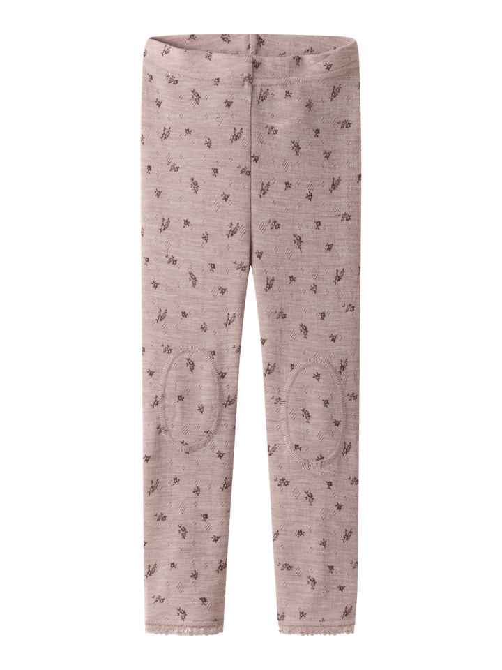 NMFWANG WOOL NEEDLE LEGGING NOOS