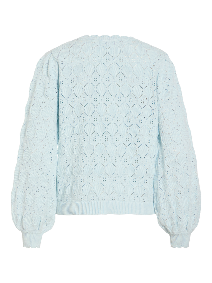 Vilowen L/s O-Neck Knit Cardigan/pb/r/1