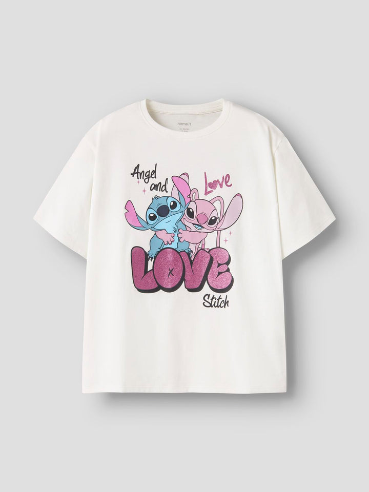 NKFDYMIR STITCH T-SKJORTE