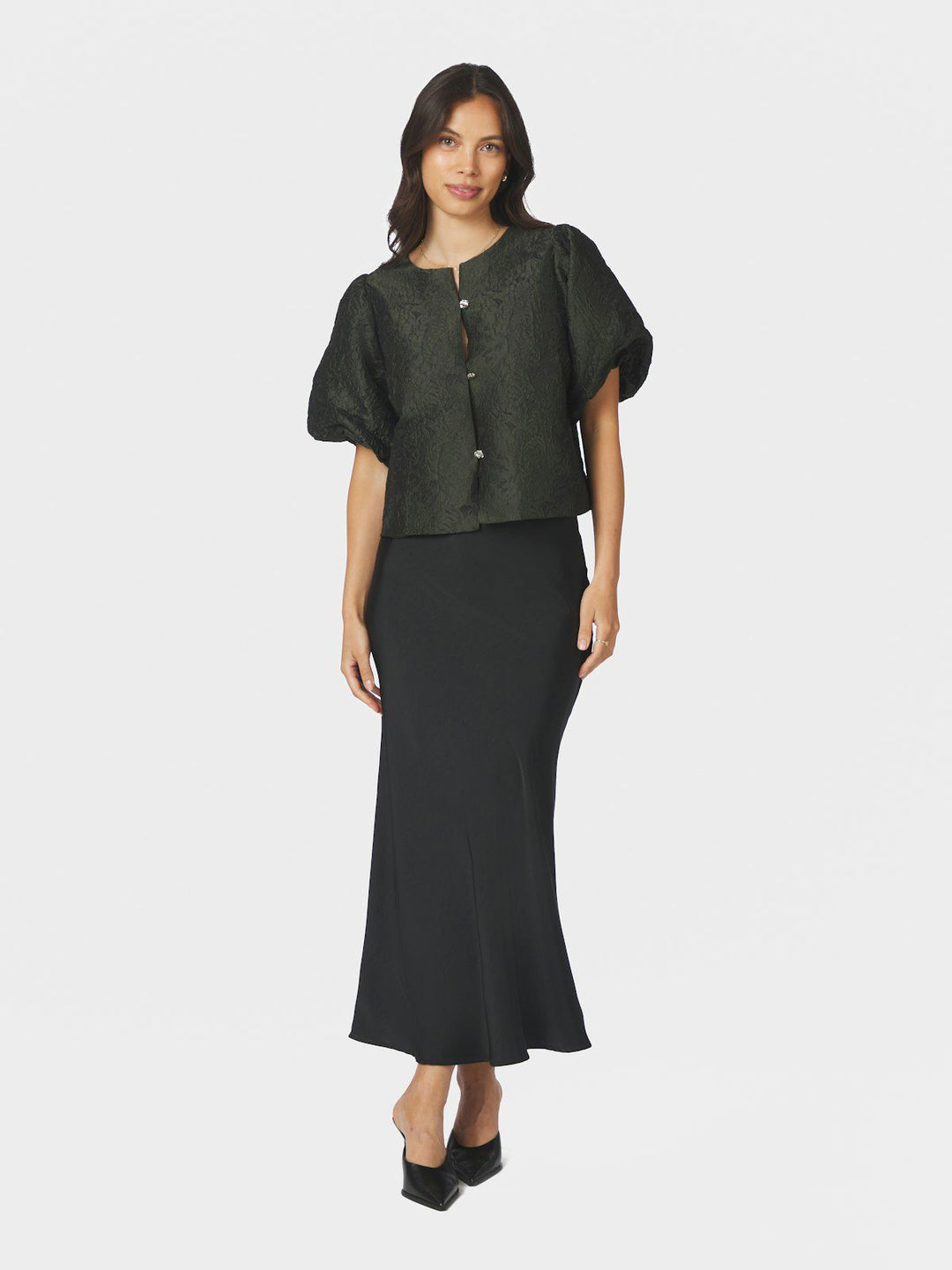 Aisa Brocade Blouse