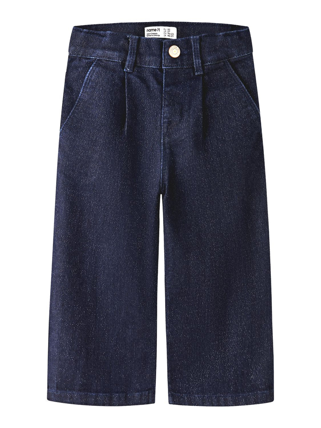 NMFROSE WIDE GLITTER JEANS