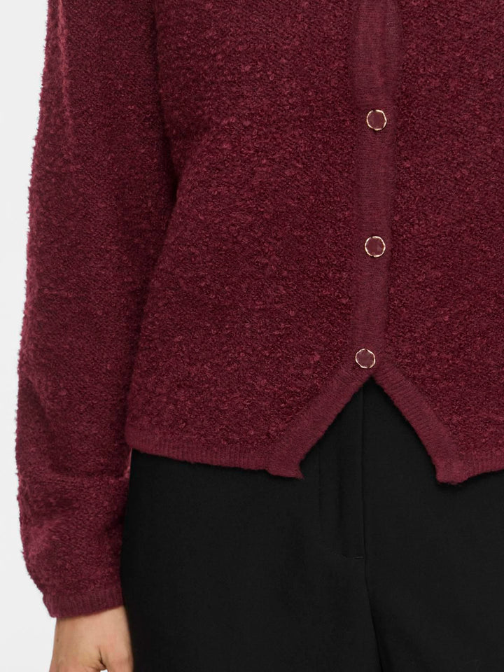 Vipigga O-Neck L/s Knit Jacket Noos